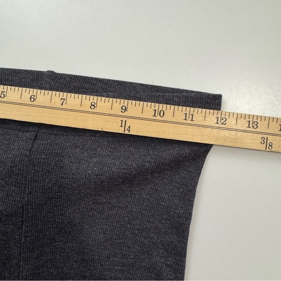 FABLETICS NWT SZ S GREY RESTOREKNIT RIBBED HIGH-WAISTED LEGGINGS CASUAL LOUNGE - Picture 7 of 10